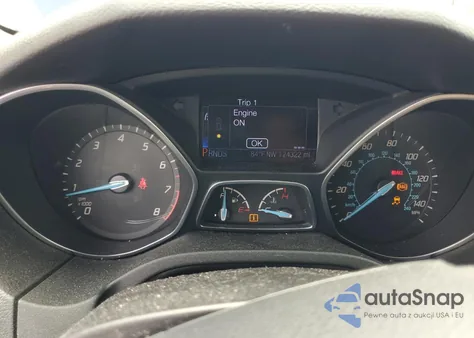 2013 Ford Focus Titanium z USA, uszkodzony, nr VIN 1FADP3N26DL290411